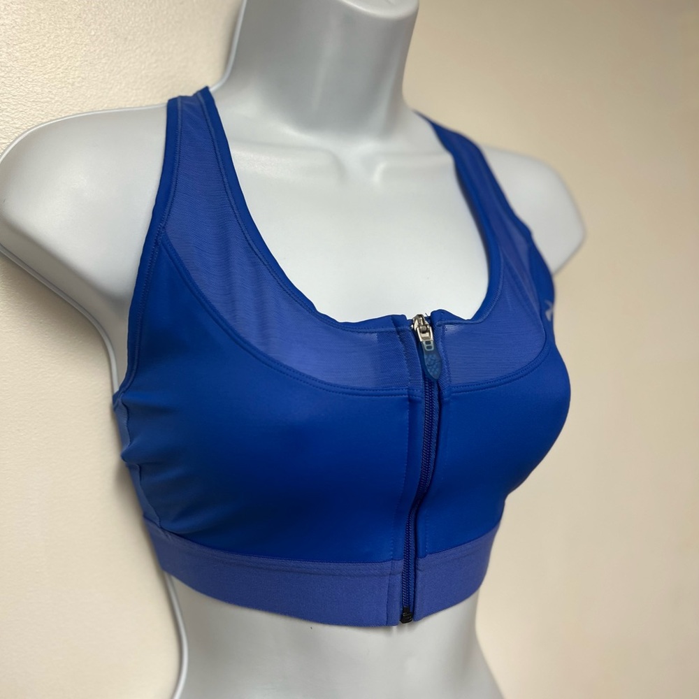 Brooks | Moving Comfort FastForward Zip Front Sports Bra Racerback
